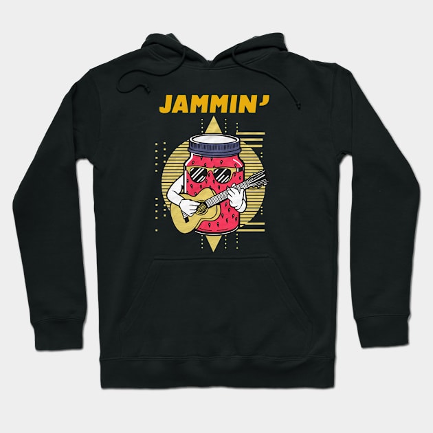 Strawberry Jammin Hoodie by Moulezitouna